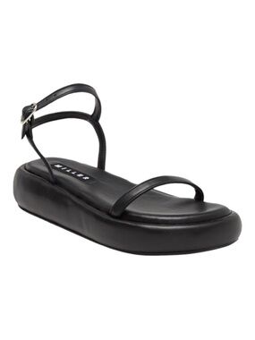 Simon Miller Low Raft Platform Flatform Minimalist Sandal Black Size 36 / 6
